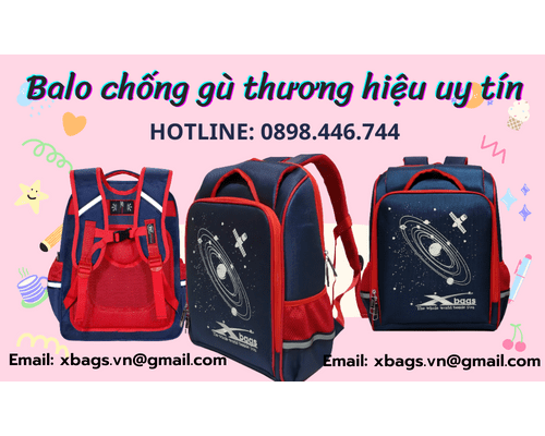 Balo chống gù chất lượng, chính hãng, đặc tính của balo chống gù Xbags Balo chống gù chất lượng, chính hãng, đặc tính của balo chống gù Xbags