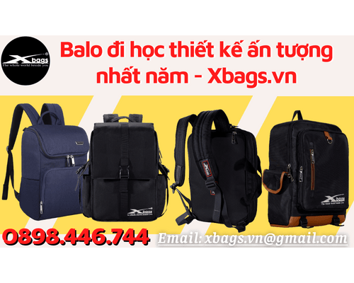 Balo đi học thiết kế ấn tượng nhất năm - Xbags.vn Balo đi học thiết kế ấn tượng nhất năm - Xbags.vn