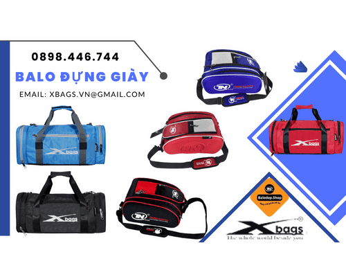 Balo đựng giày uy tín, chất lượng, giá rẻ - shop balo hàng hiệu Xbags Balo đựng giày uy tín, chất lượng, giá rẻ - shop balo hàng hiệu Xbags