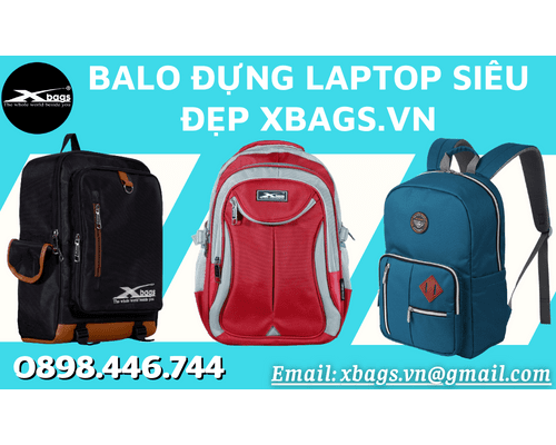 Balo đựng laptop siêu đẹp - Xbags.vn Balo đựng laptop siêu đẹp - Xbags.vn