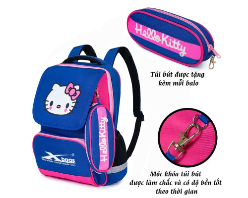 Balo hoạt hình Xbags: Kiểu dáng độc đáo, dễ thương Balo hoạt hình Xbags: Kiểu dáng độc đáo, dễ thương