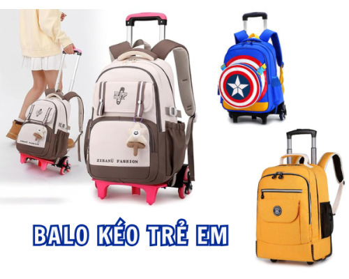 Balo Kéo Trẻ Em Cùng Xbags: Giúp Bé Nhẹ Nhàng Hơn Khi Đến Trường Balo Kéo Trẻ Em Cùng Xbags: Giúp Bé Nhẹ Nhàng Hơn Khi Đến Trường