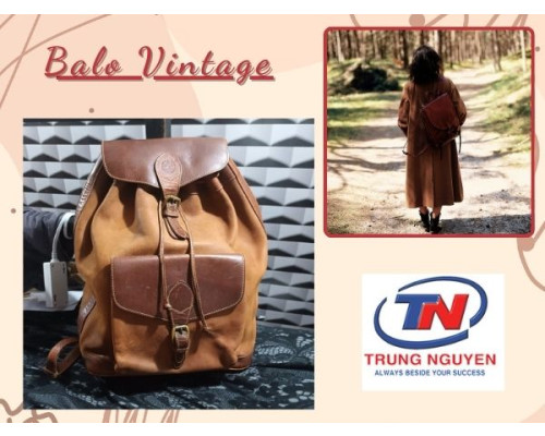 Balo vintage nữ - phong cách balo độc đáo từ Xbags Balo vintage nữ - phong cách balo độc đáo từ Xbags