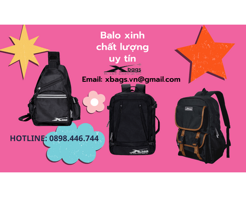 Balo xinh nam nữ thời trang đi học, đi làm, đi chơi Xbags Balo xinh nam nữ thời trang đi học, đi làm, đi chơi Xbags