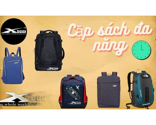Top 7 mẫu cặp sách đa năng tại Xbags.vn Top 7 mẫu cặp sách đa năng tại Xbags.vn