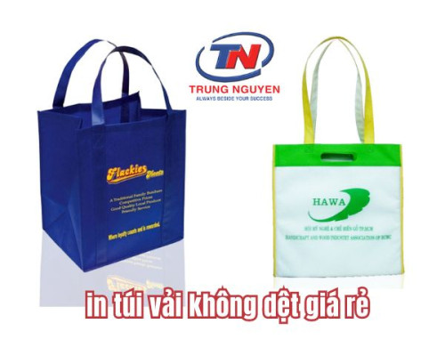 Dịch vụ in túi vải không dệt giá rẻ tại Xbags Dịch vụ in túi vải không dệt giá rẻ tại Xbags