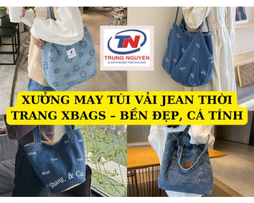 Xưởng May Túi Vải Jean Thời Trang Xbags – Bền Đẹp, Cá Tính Xưởng May Túi Vải Jean Thời Trang Xbags – Bền Đẹp, Cá Tính