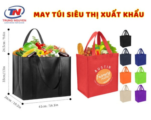 May túi siêu thị xuất khẩu - xu hướng mới vì môi trường May túi siêu thị xuất khẩu - xu hướng mới vì môi trường