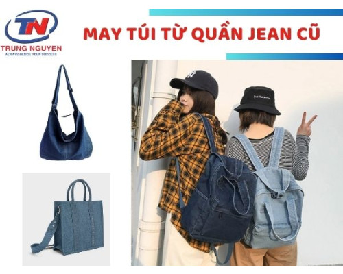 Xu hướng may túi từ quần jean cũ - Phong cách thời trang độc đáo cùng Xbags Xu hướng may túi từ quần jean cũ - Phong cách thời trang độc đáo cùng Xbags
