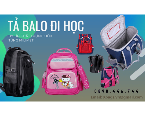 Tả balo đi học chi tiết, ngắn gọn - cấu tạo chiếc balo thông dụng Tả balo đi học chi tiết, ngắn gọn - cấu tạo chiếc balo thông dụng