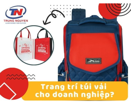 Trang trí túi vải cho doanh nghiệp? Đã có Xbags lo! Trang trí túi vải cho doanh nghiệp? Đã có Xbags lo!