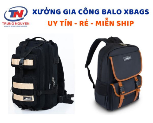Xbags – Xưởng gia công balo giá rẻ, miễn phí giao hàng toàn quốc Xbags – Xưởng gia công balo giá rẻ, miễn phí giao hàng toàn quốc