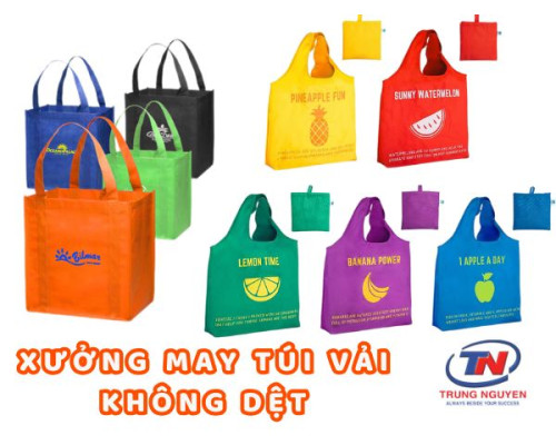 Xưởng may túi vải không dệt in logo chuyên nghiệp - Xbags Xưởng may túi vải không dệt in logo chuyên nghiệp - Xbags