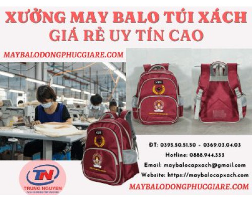 Xưởng sản xuất balo học sinh uy tín - Xbags.vn Xưởng sản xuất balo học sinh uy tín - Xbags.vn